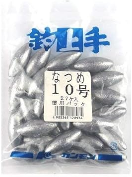 Amazon 関門工業 なつめオモリ １０号 徳用パック 関門工業 オモリ シンカー