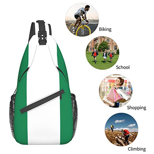 Mochila bandolera unisex negra de tamaño único miniatura 7