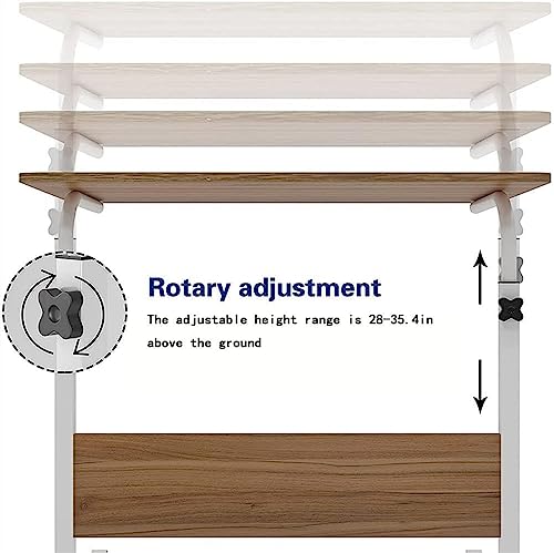 Riser mobile assis-debout table ordinateur portable réglable ELzEy - 5