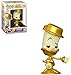 POP Disney: Beauty and The Beast - Lumiere Funko Vinyl Figure (Bundled with Compatible Box Protector Case), Multicolor, 3.75 inches