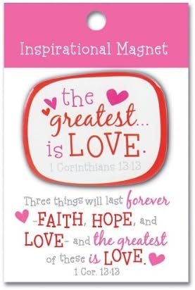Colourful Magnet - The Greatest Is Love - 1 Corinthians 13:13