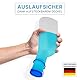 ARNOMED® PP Urinflasche für Männer 1L - Urinflaschen für Unterwegs mit Verschlusskappe - Eckige Harnflasche für Männer - Pinkelflasche für Notfälle - Urinente mit hohem Fassungsvermögen - Ente Urin
