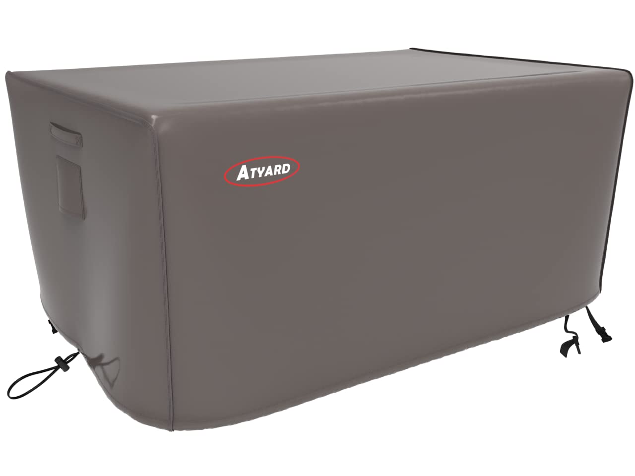 Atyard Gas Fire Pit Cover Rectangular 54x35x24 inch - Waterproof Windproof Anti-