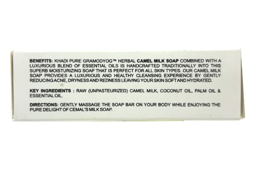 Image of Khadi Pure Herbal Camel Milk Soap, 125 g