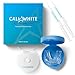 Cali White Vegan Teeth WHITENING KIT with LED Light, Made in USA, Natural & Organic Peroxide Gel, Professional Dental Whitener, Best Home HISMILE System: 2 X 5mL Syringes, Custom Trays, Retainer Case