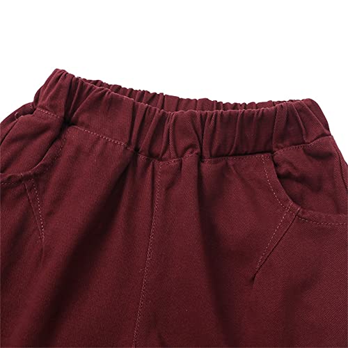 Toddler Casual Shorts Elastic Waist Kids Boys Running Sports Gym Cycling Shorts Pockets Elastic Waist3