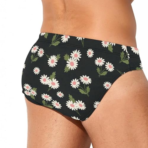 Men's Sporty Swim Briefs, Soft Beach Shorts for Summer Water Activities3