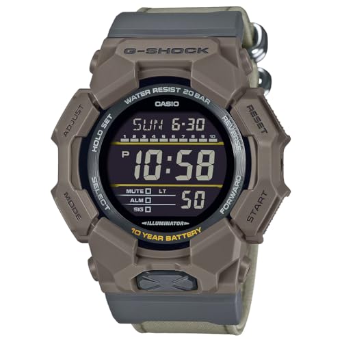 Image of Casio G-Shock GD-010CE-5DR Digital Black Dial Men (G1672)