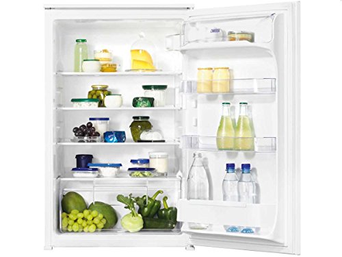 Zanussi ZBA15021SA Mini-Kühlschrank / A+ / 87,30 cm Höhe / 123 kWh/ Jahr / Kühlraum-Innenbeleuchtung / Schlepptürtechnik