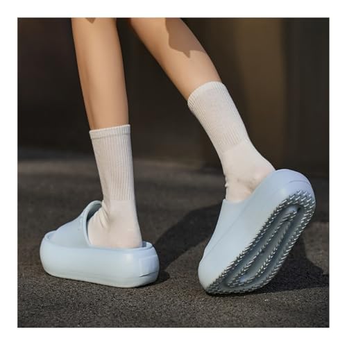 Bath Slippers Elevator Slippers for Women 6cm Lift Thick Platform Sandals with EVA Sole Indoor/Outdoor House Shoes for showering and indoor use3