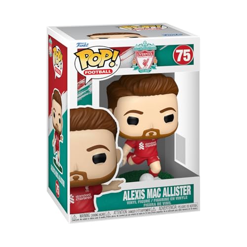 Funko Pop! Football: Liverpool FC - Alexis Mac Allister - Figura in Vinile da Collezione - Idea Regalo - Merchandising Ufficiale - Giocattoli per Bambini e Adulti - Sports Fans