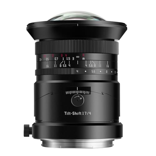 TTartisan 17mm F4 Manual Full Frame Tilt-Shift Ultra Wide Portraits Camera Lens For GFX Mount GFX100S GFX100II GFX Eterna 55 GFX50S II