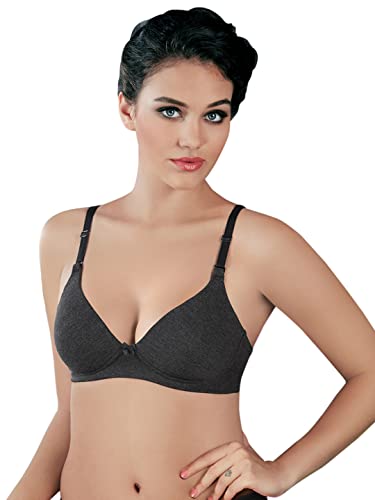 Image of SONARI Dazzle Womens Lightly Padded T-Shirt Bra | Non-Wired, Moderate Coverage, Stretch Cotton, Hand Washable, Regular Wear (DB545, Pack of 1)