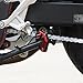 Mokiton Motorcycle Side Stand Extension Kickstand Plate Compatible With H.onda CB750 H.ornet 2023 2024 2025 2026 | Foot Pad Support CB 750 Accessories (red)