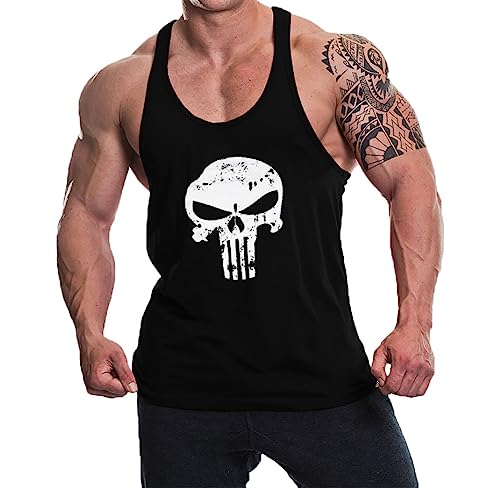 Image of THE BLAZZE Men's Cotton Sleeveless Tank Tops Gym Vest for Mens