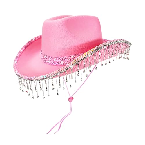 Costume de cowboy hippie avec pompon à paillettes pour spectacles sur scène