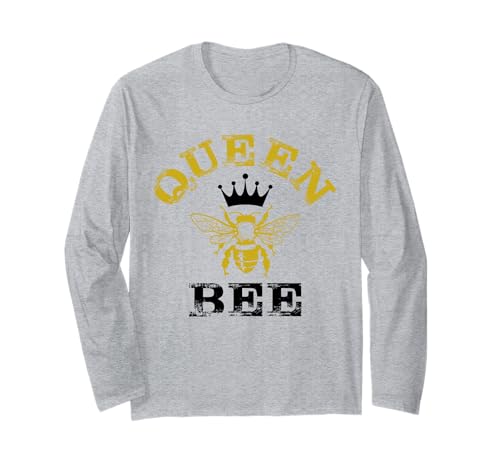Queen Bees Honeybee Bee Keeping Bee Keeper Costume Long Sleeve T-Shirt