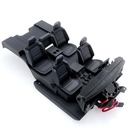 QUPA AM STORE RC Car Interior Decoration Complete Interior Kit for TRX4M Upgrades 1/18 Bronco RC...