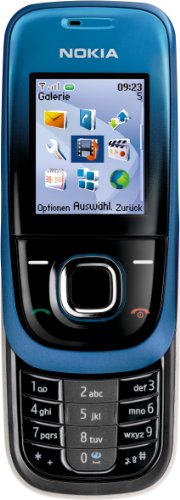 Nokia 2680 Slide Night - Móvil libre (32 MB de capacidad) color azul