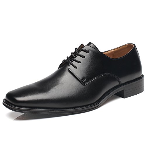 NXT NEW YORK Men's Dress Shoes Lace Up Leather Oxford Shoes for Men Comfortable Classic Modern Formal Business Shoes