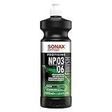 SONAX Profiline Nano Polish 3/6 | Medium-Cut Polish with Ultra-Fine Finish | Removes Swirls, Water Spots & Oxidation | No Haze, Dust-Free Formula | Safe for All Paint Systems & Body Shop | 208300 | 1L