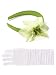 Little Adventures Lily Pad Princess Headband & White Glove Set for Girls - One-Size (3+ Yrs)