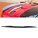 KRODANS Rear Roof Trunk Spoiler Lip Tail Wing Rubber Glossy Black Anti UV Universal for Car