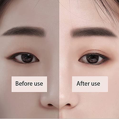 Eyelid Lifter Strips for Hooded Eyes: Glue-Free Double Eyelid Stickers that Will Stick to the Eyelid Stickers in Contact with Water, Plum-Shaped roll lace mesh Olive Eye Stickers (Olive Type)