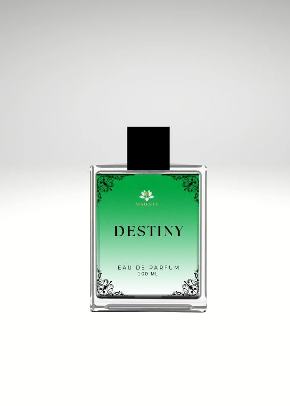 Image of Destiny & Black Fury Perfume Pack of 2 | Unisex Eau de Parfum Set | Fragrance Combo for Men and Women | Stylish Everyday Wear Perfume with Rich Aroma | Destiny 100 Ml & Black Fury 50ml