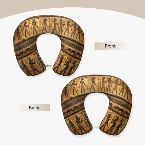 Almohada de poliéster negra para cuello y hombros miniatura 3