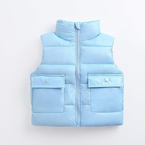 Baby Boys Girls Sleeveless Jacket Full Zipper Fleece Vest Kids Fall Winter Waistcoat Outerwear with4