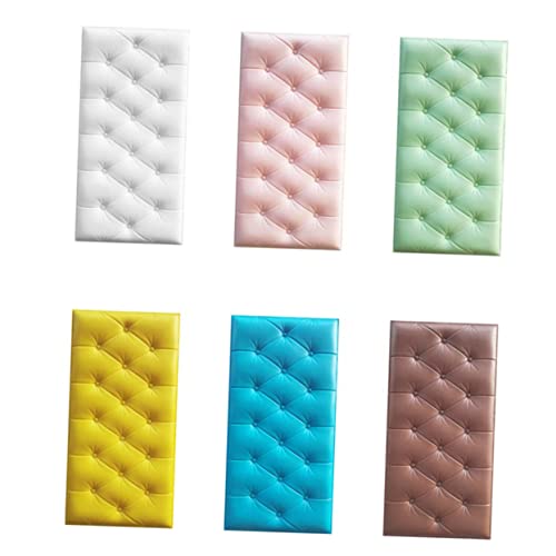 HOMSFOU Autocolante DIY D Living Para Parede Do Quarto Adesivos Amarelos Fundo Da Tv Adesivo Para Qu