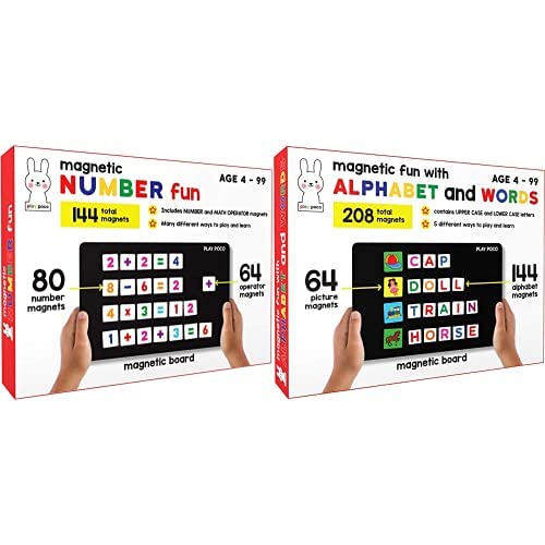 Buy PLAY POCO Magnetic Number Fun 80 Number Magnets 64 Operator