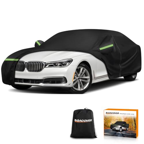 Image of Waterproof Car Cover for BMW 3 Series 2007-2023 210D Oxford & Cotton Lining