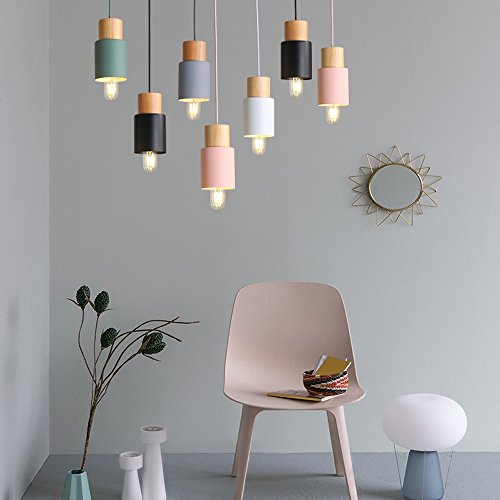 Suspension E27 lustre moderne macaron pour creer une table de bistro chic