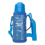 パール金属 水筒 ボトル 600ml 0.6L 直飲み ダイレクト 保冷 スポーツ ドリンク ポーチ付 ブルー キッズチャージャー HC-119