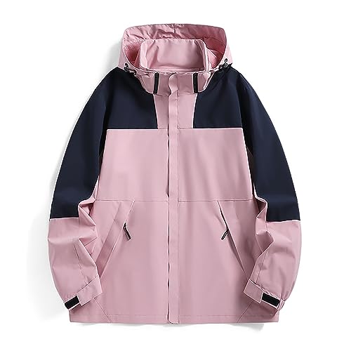 Chaqueta de lluvia para mujer parka encerada ideal para paseos urbanos y deporte