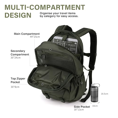 Image of Mardingtop 18L /28L Backpack Tactical Trekking Backpack Outdoor Hiking Backpacks for Camping Hiking Travel