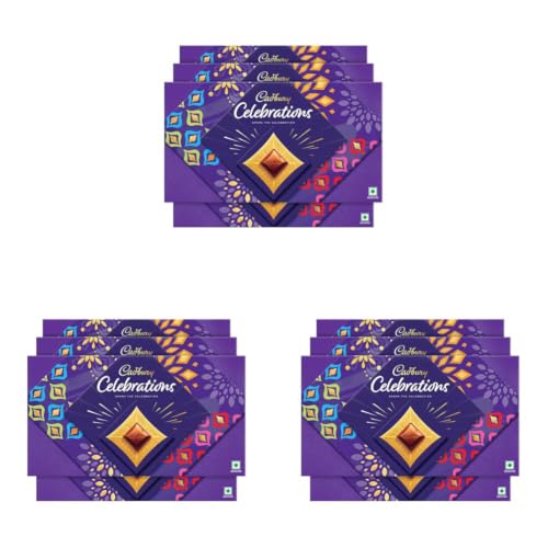 Image of Cadbury Celebrations Assorted Chocolate Gift Pack, 141.68 g (Pack of 12)