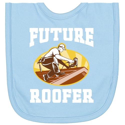 inktastic Roofing Future Roofer Newborn Bib
