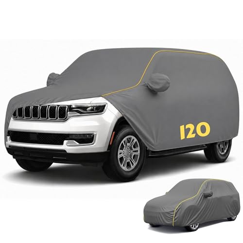 Image of Perfect Waterproof Car Cover Custom fit for i20 Cover (All Models & Varrient) 2021-2026 | 6 Layers All Weather Waterproof Sun Rain UV Dust Protection Outdoor Indoor Full Car Covers - Grey