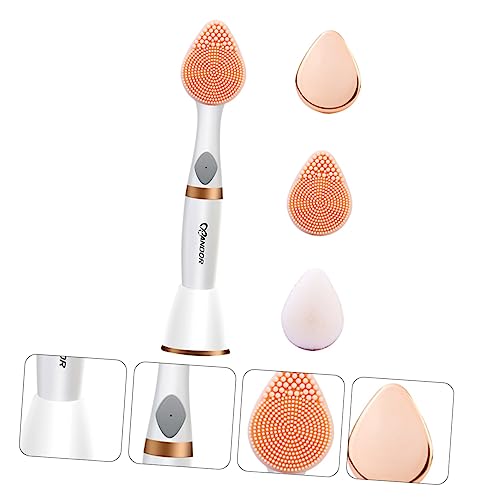 Ipetboom 1 Conjunto Dispositivo de lavagem limpeza facial esfoliante pele elétrica limpador facial l