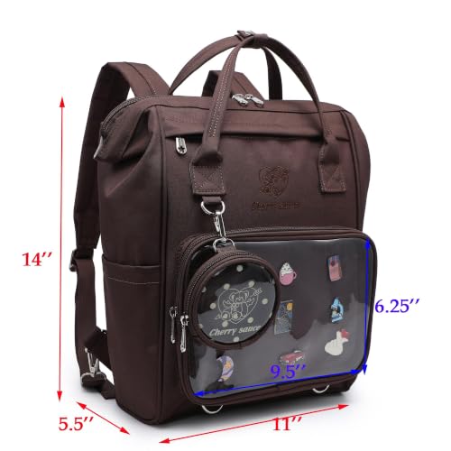 Image of Ita Bag Pin Kawaii Cute Display Mommy Backpack Anime Cosplay with Insert