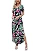 HUSKARY Women's Summer Plus Size Hawaiian Beach Va... #1