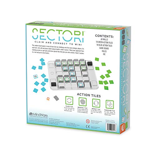 Sectori Strategy Board Games For 2 Players For Family Night Or For Kids And Adults Ages 7+ #TOP7