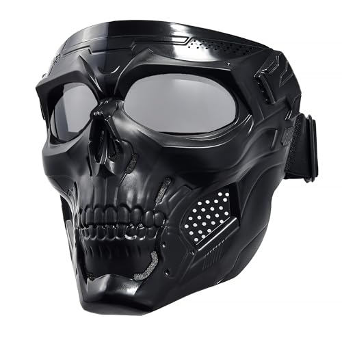 Image of Motorcycle Face Mask Full Face,Dirt Bike Goggles Motocross, ATV, Offroad, Riding Racing Goggles for Men Women