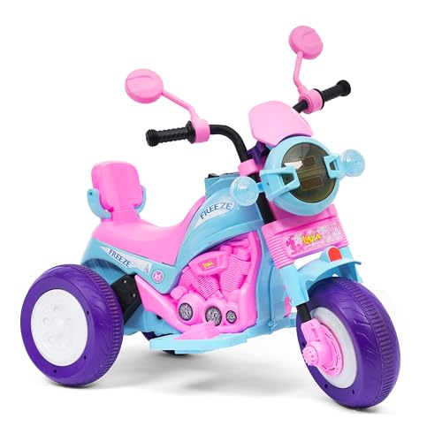 Image of PRO KIDS S500 Rechargeable Electric Kids Bike with Bluetooth, USB, AUX, Music & LED | Ride-On Bike for Boys & Girls (1.5-4 Years) | 6V Battery Powered | Foot Accelerator