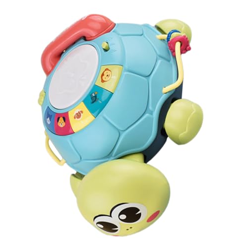 Tortue rampante plastique 3 pièces jouet musical éveil motricité