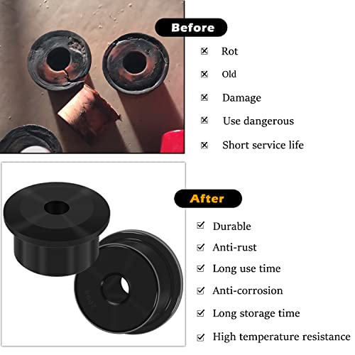 2.2109G Leaf Spring Bushings Kit For Jeep Cherokee Comanche Wagoneer Grand Wagoneer Polyurethane Leaf Spring Shackle Bushing (18Pcs) #TOP4