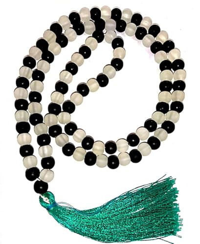 Japa Mala de ojo de gato para protección y equilibrio en tu meditación diaria